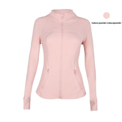 Womens Fitness Running Yoga Jacket