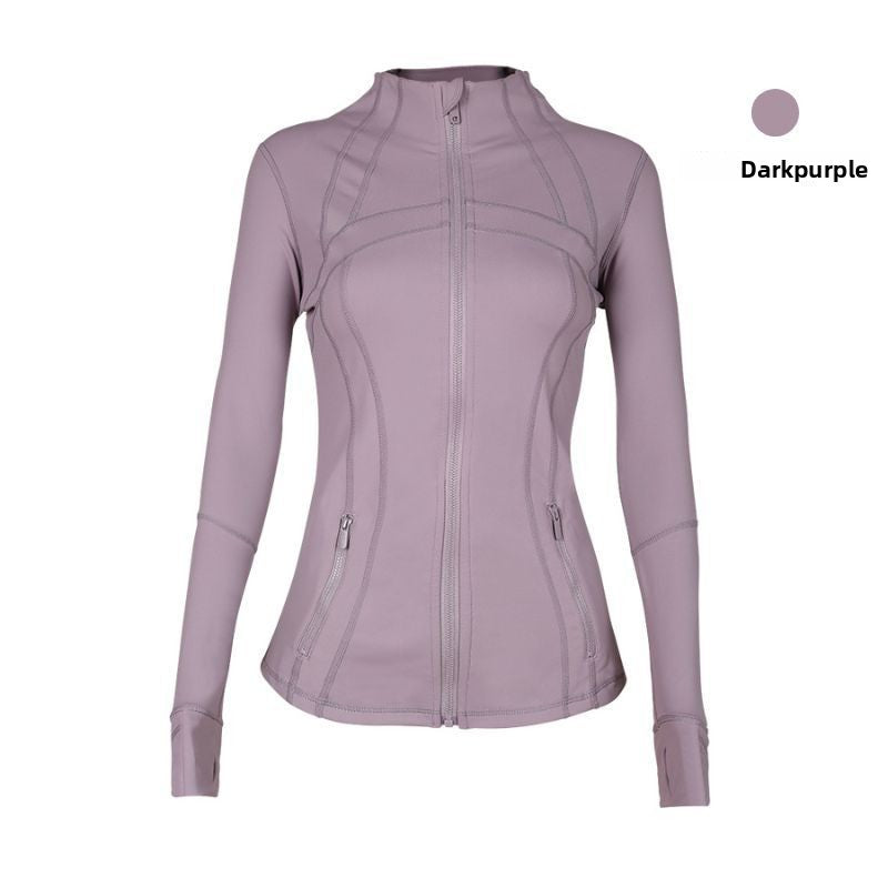 Womens Fitness Running Yoga Jacket