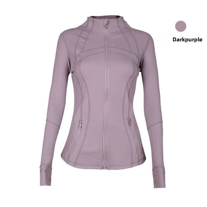 Womens Fitness Running Yoga Jacket