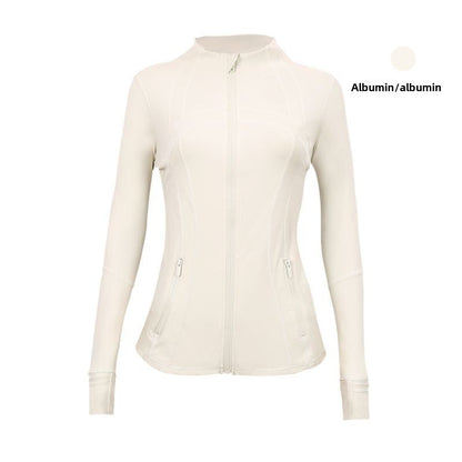 Womens Fitness Running Yoga Jacket
