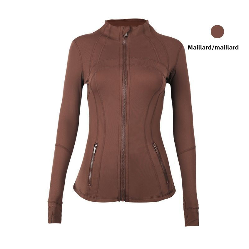 Womens Fitness Running Yoga Jacket