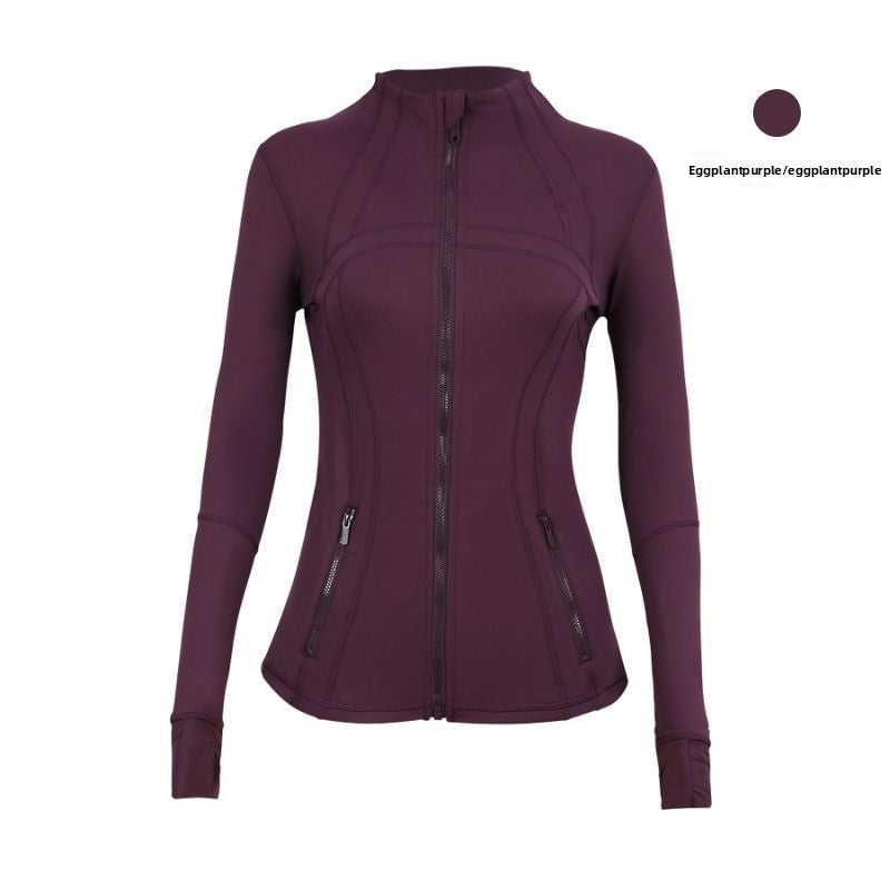 Womens Fitness Running Yoga Jacket