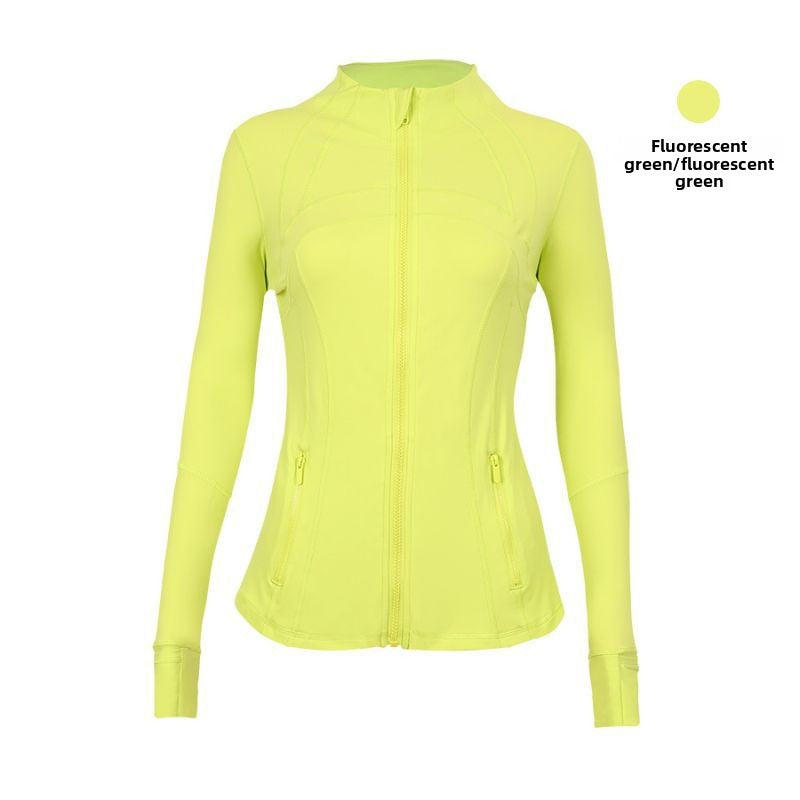 Womens Fitness Running Yoga Jacket