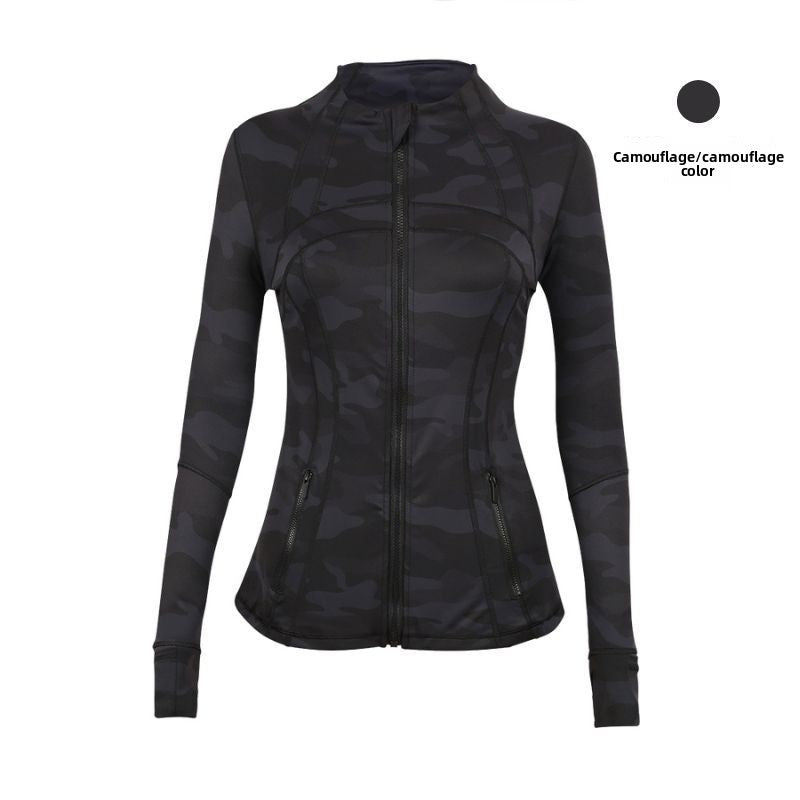 Womens Fitness Running Yoga Jacket