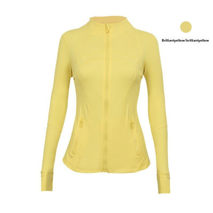 Womens Fitness Running Yoga Jacket