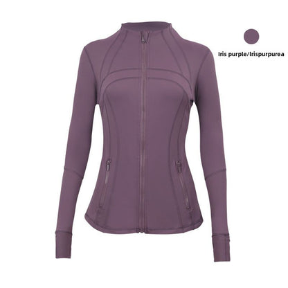 Womens Fitness Running Yoga Jacket