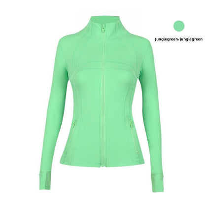 Womens Fitness Running Yoga Jacket
