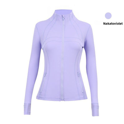 Womens Fitness Running Yoga Jacket