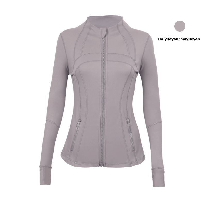 Womens Fitness Running Yoga Jacket