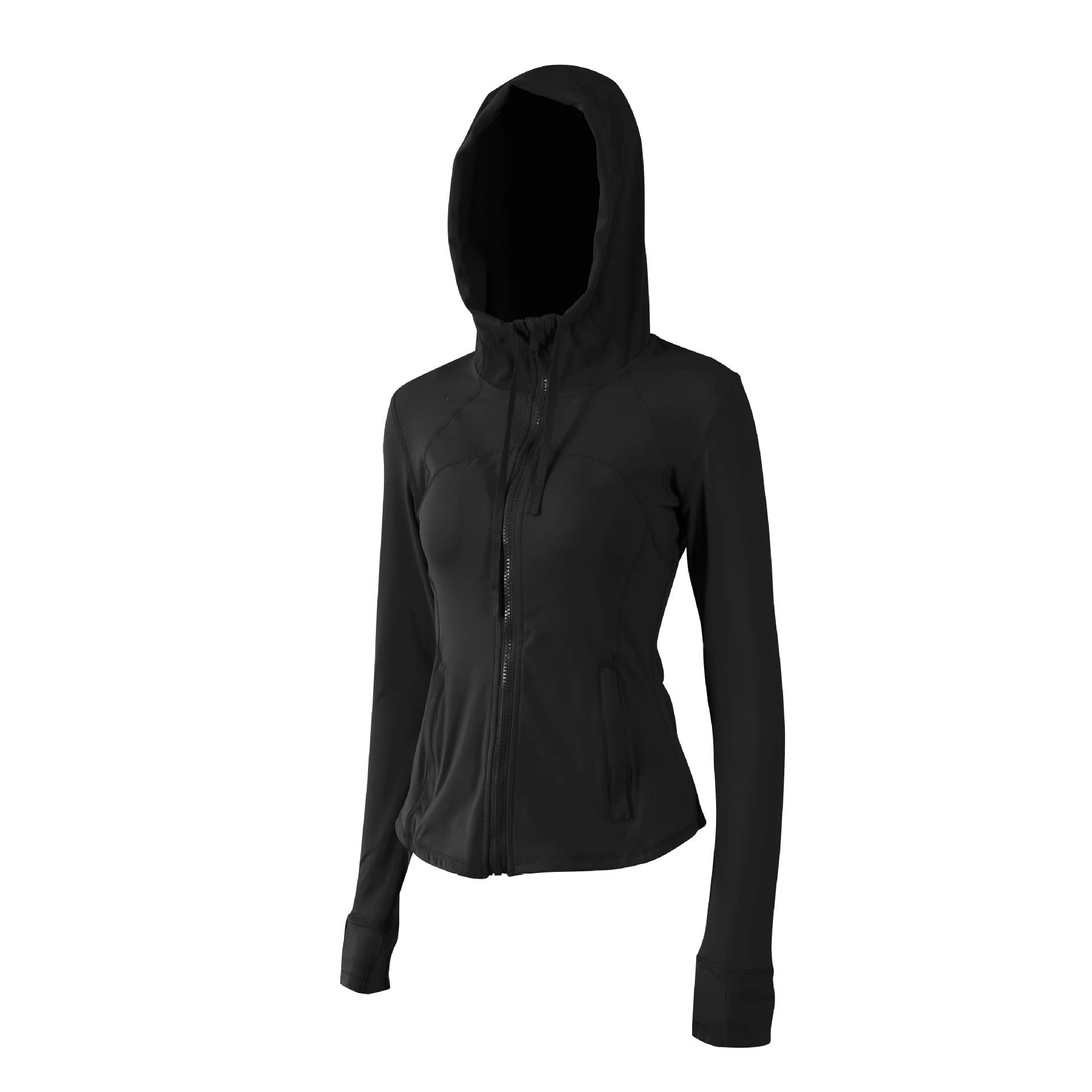 Womens Fitness Yoga Jacket Long Sleeve Sports Top