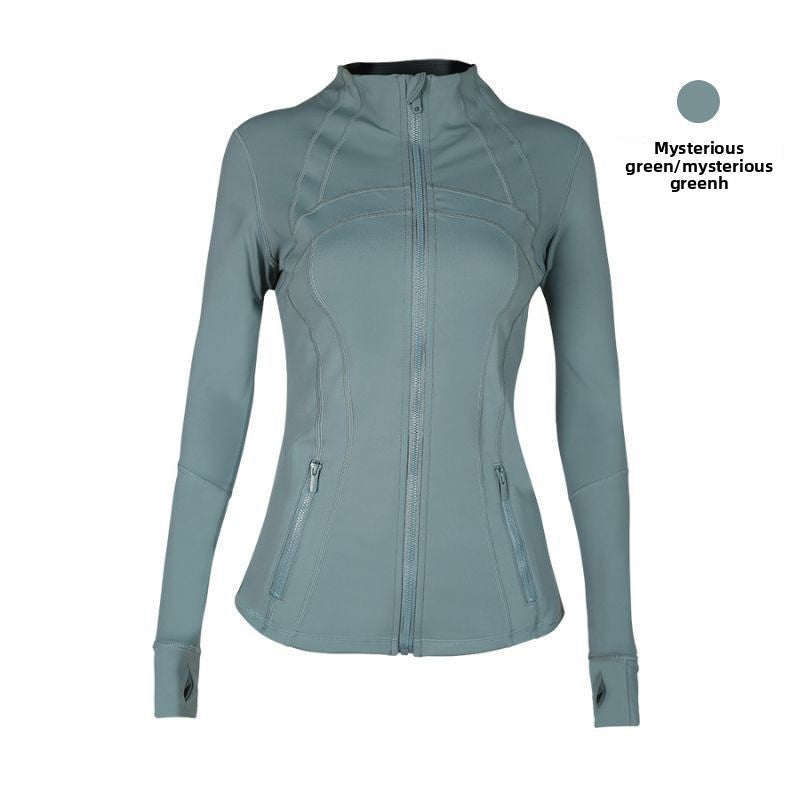 Womens Fitness Yoga Running Jacket