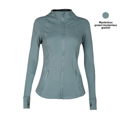 Womens Fitness Yoga Running Jacket