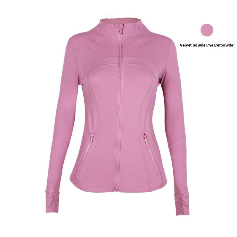 Womens Fitness Yoga Running Jacket