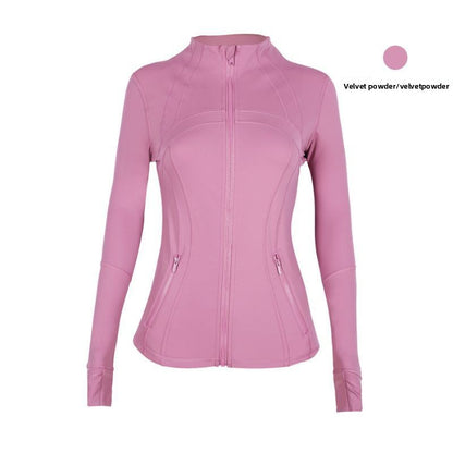 Womens Fitness Yoga Running Jacket