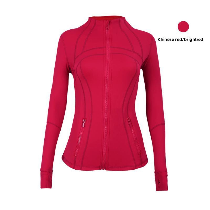 Womens Fitness Yoga Running Jacket