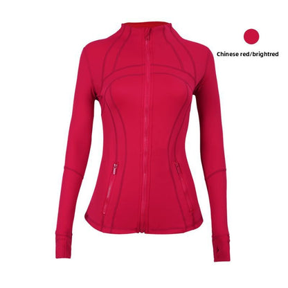 Womens Fitness Yoga Running Jacket