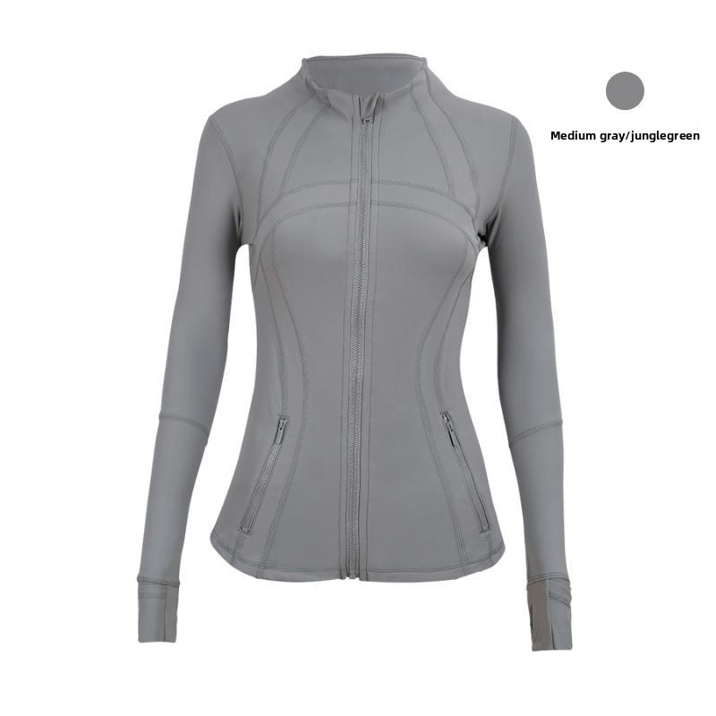 Womens Fitness Yoga Running Jacket