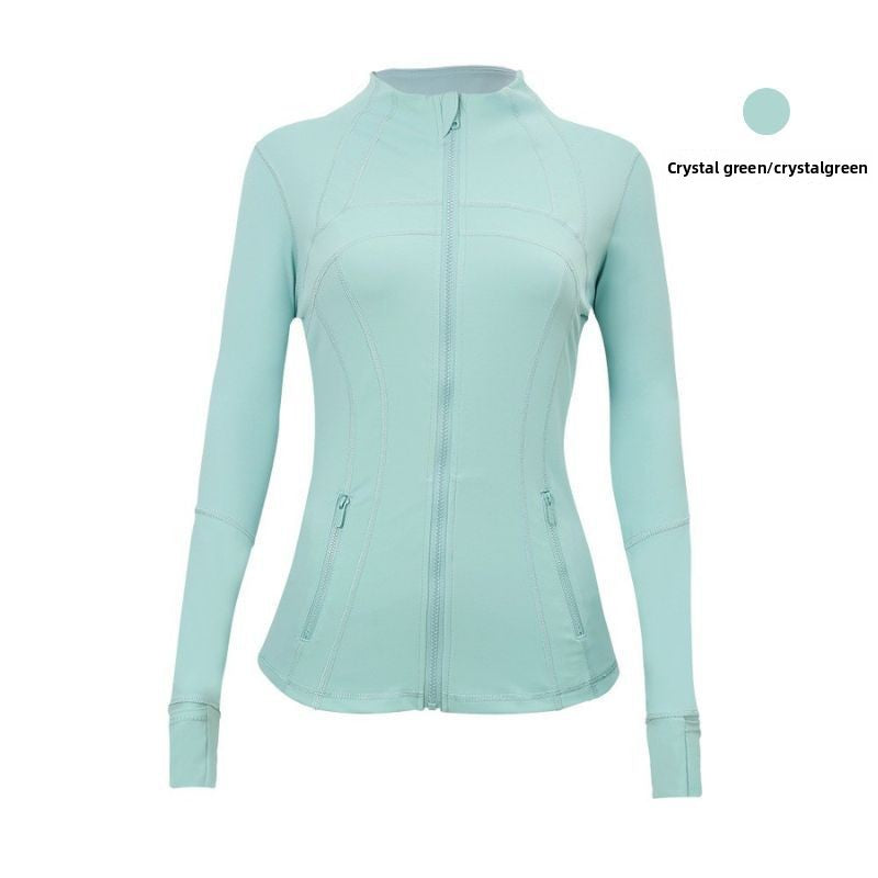 Womens Fitness Yoga Running Jacket