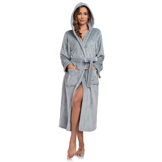 Womens Flannel Robe