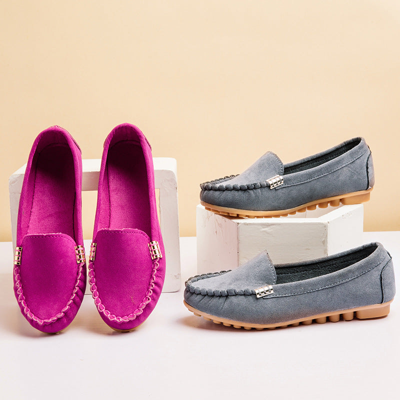 Womens Flat Slip On Casual Shoes