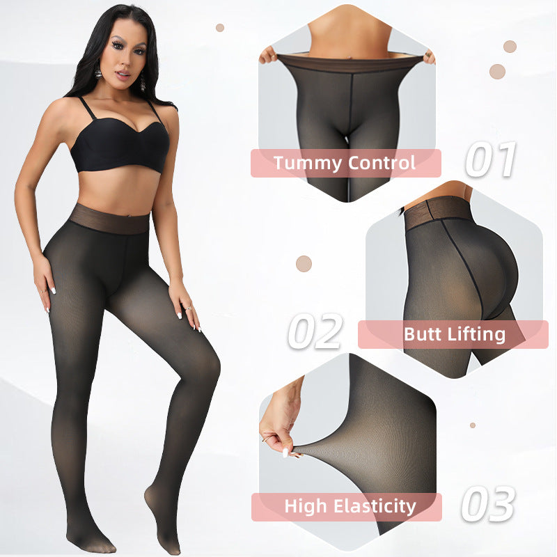 Womens Fleece Lined Pantyhose