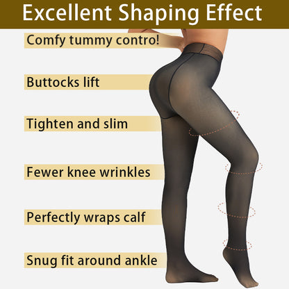 Womens Fleece Lined Pantyhose
