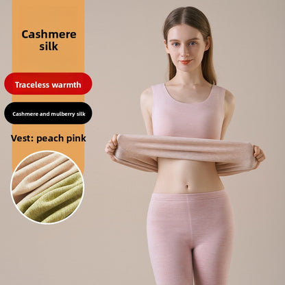 Womens Fleece Lined Thermal Vest