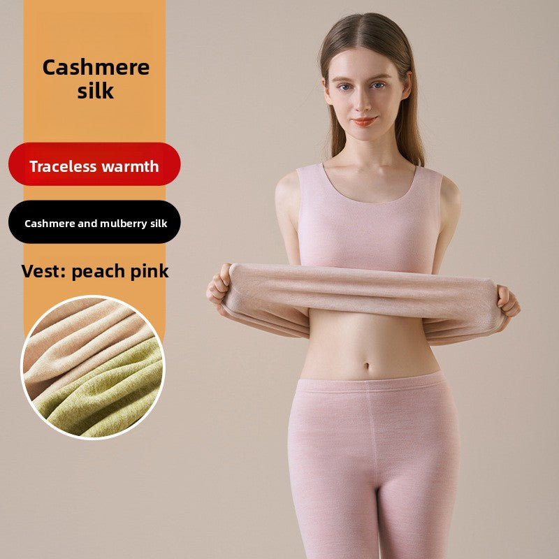 Womens Fleece Lined Thermal Vest