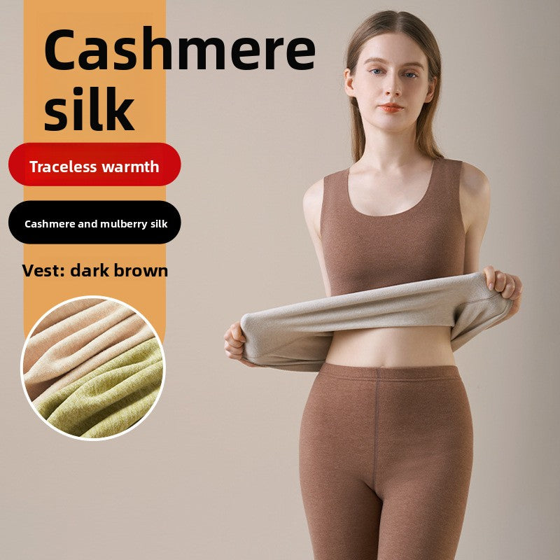 Womens Fleece Lined Thermal Vest