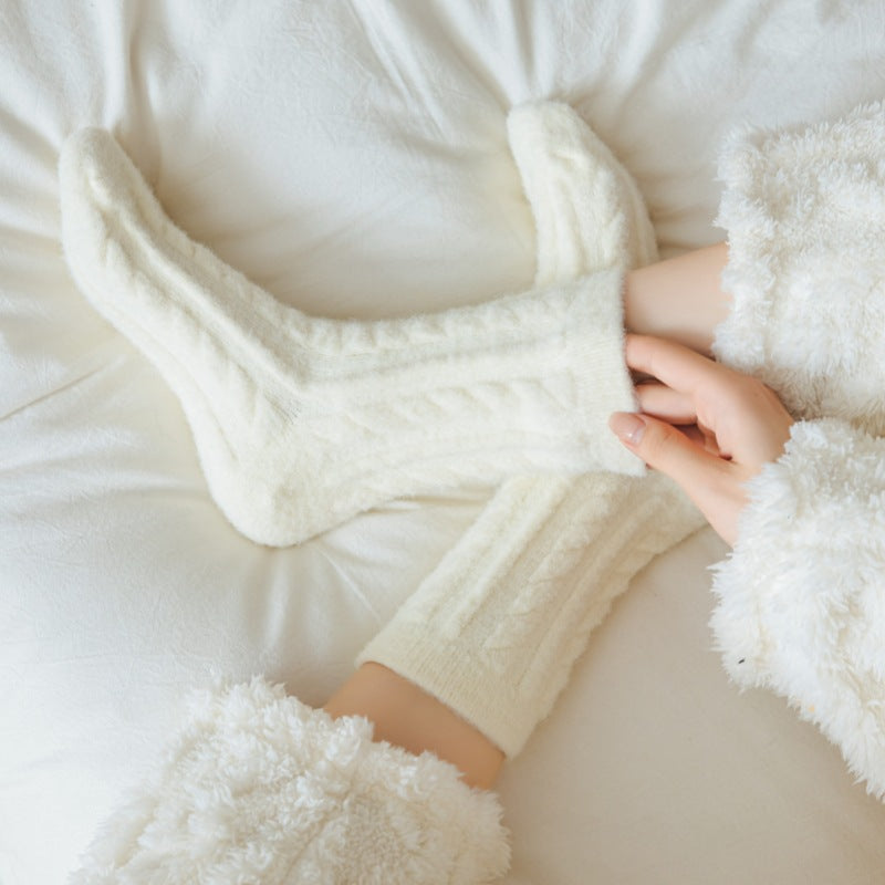 Womens fleece socks