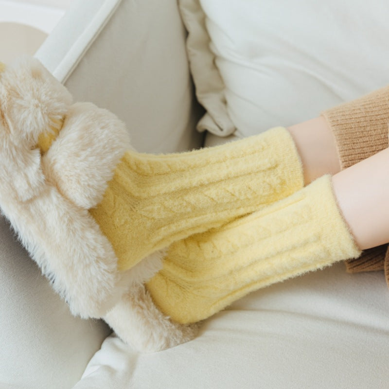 Womens fleece socks