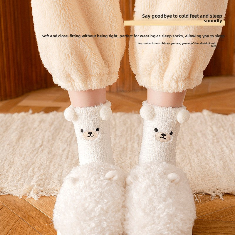 womens fleece socks