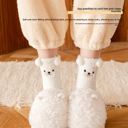 womens fleece socks