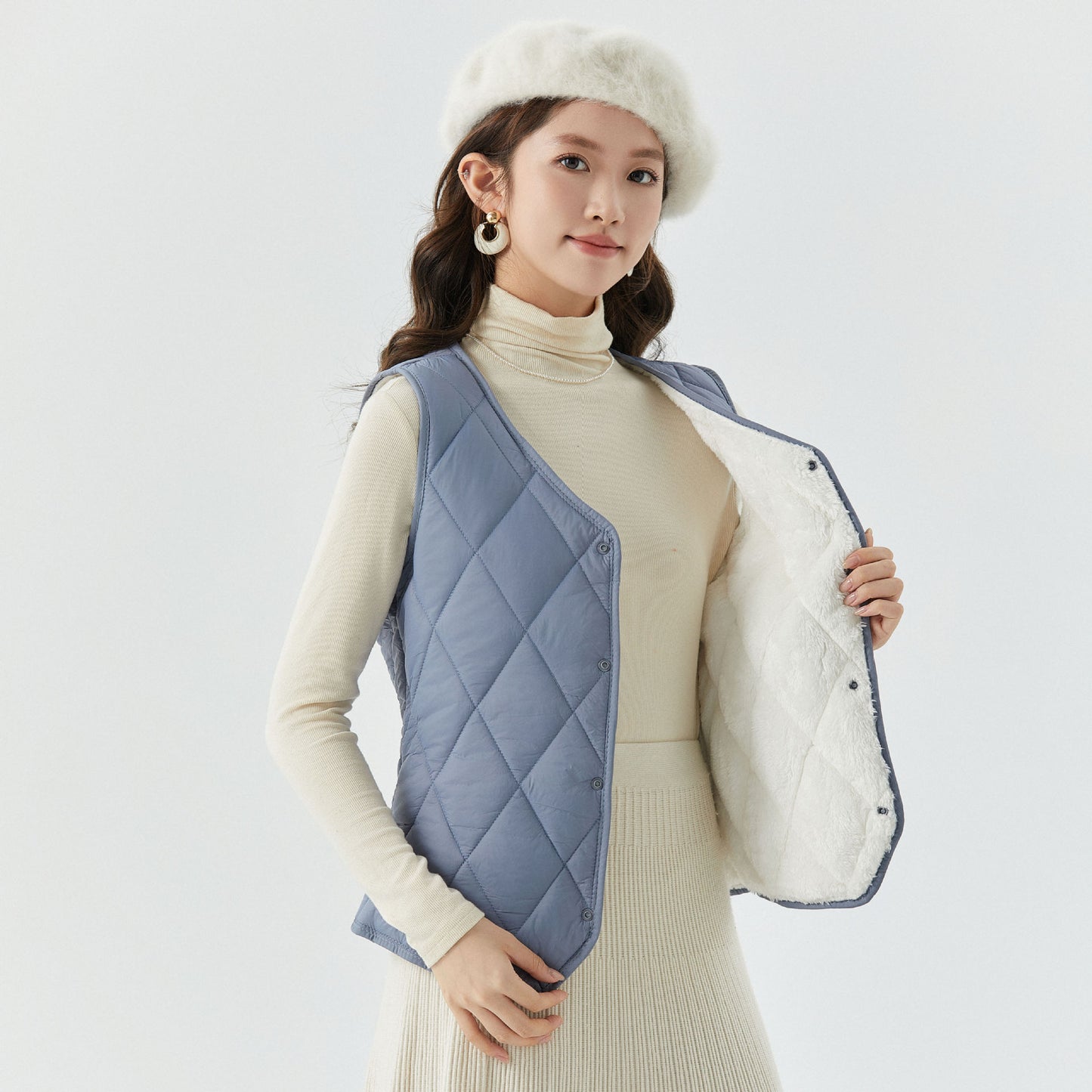 Womens Fleece Vest