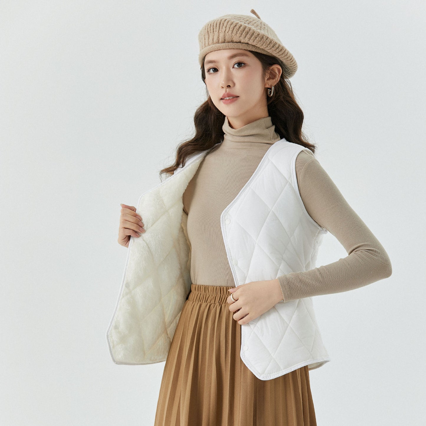 Womens Fleece Vest