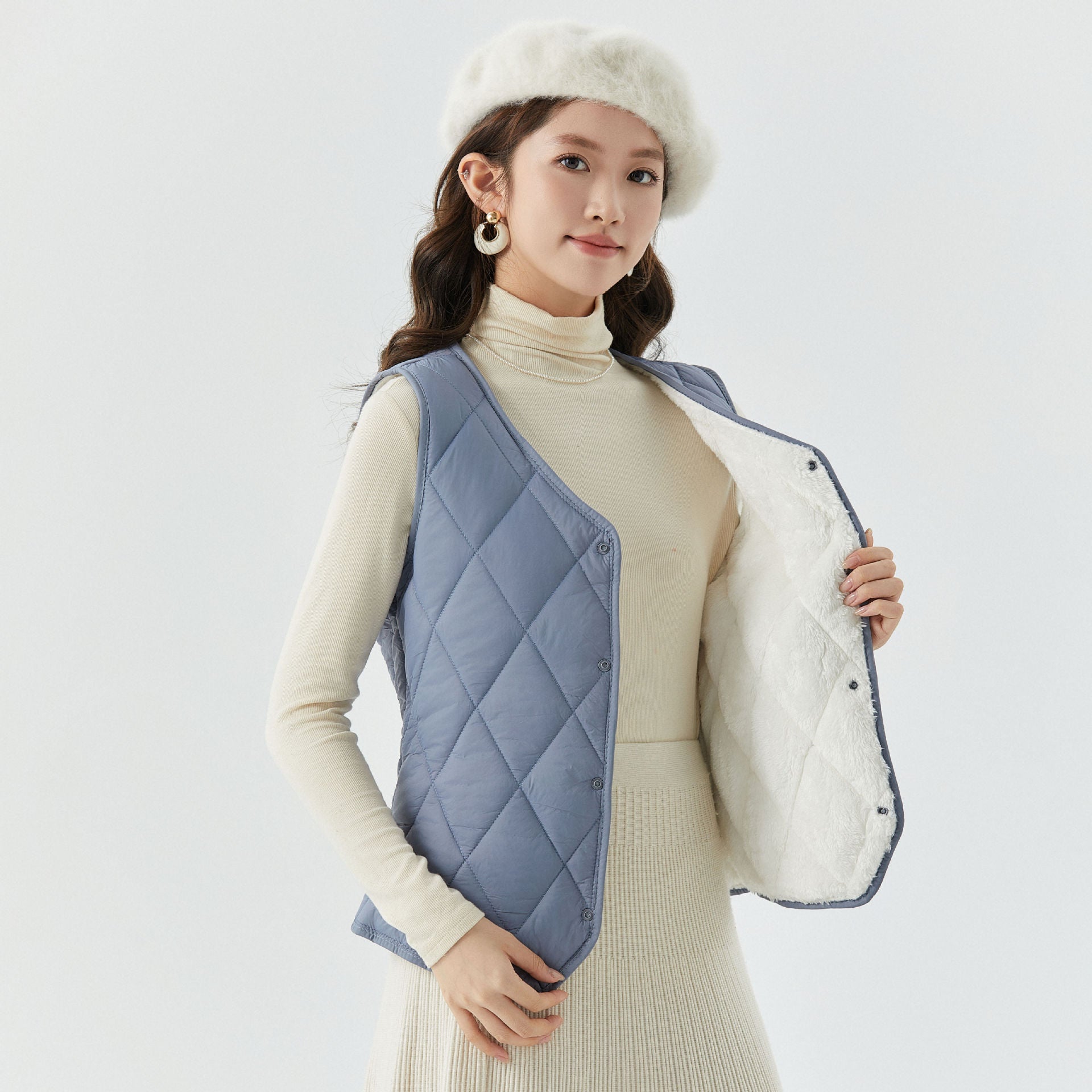 Womens Fleece Vest