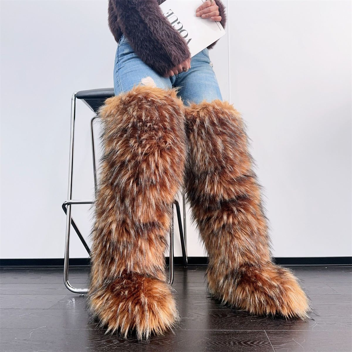 Womens Fur Boots