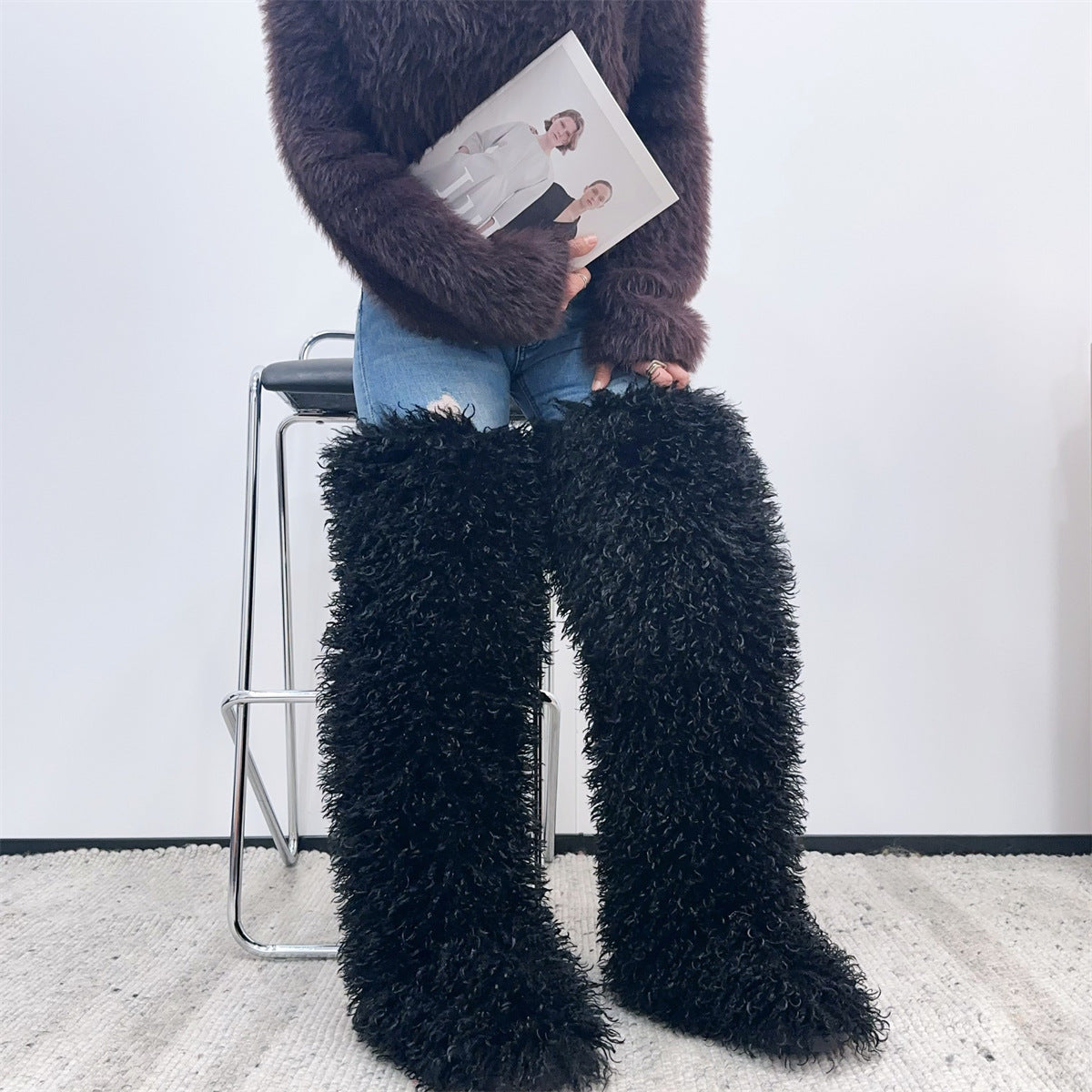 Womens Fur Boots