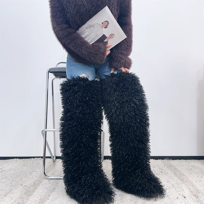 Womens Fur Boots