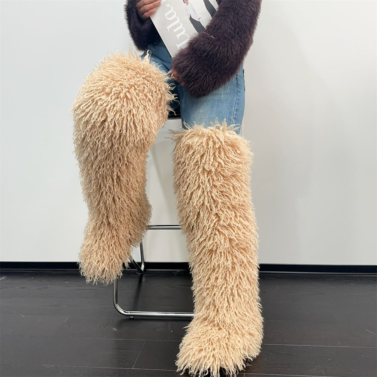 Womens Fur Boots