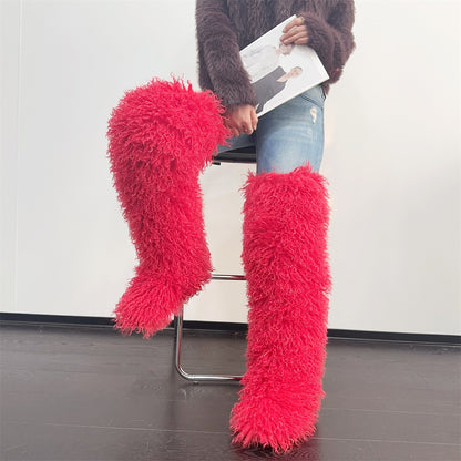 Womens Fur Boots