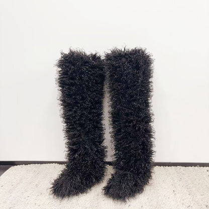 Womens Fur Boots