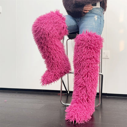Womens Fur Boots