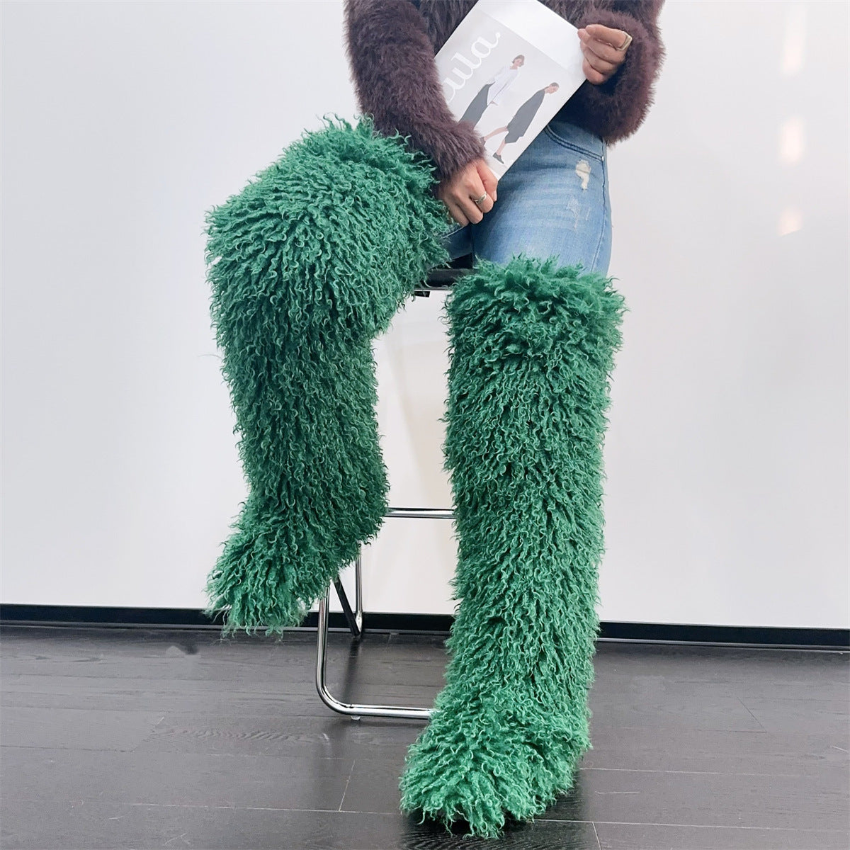 Womens Fur Boots