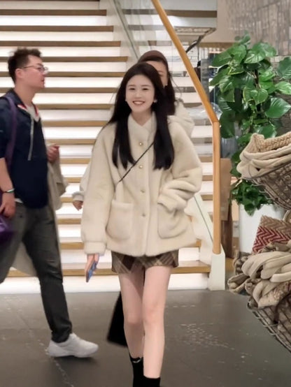 Womens Fur Coat