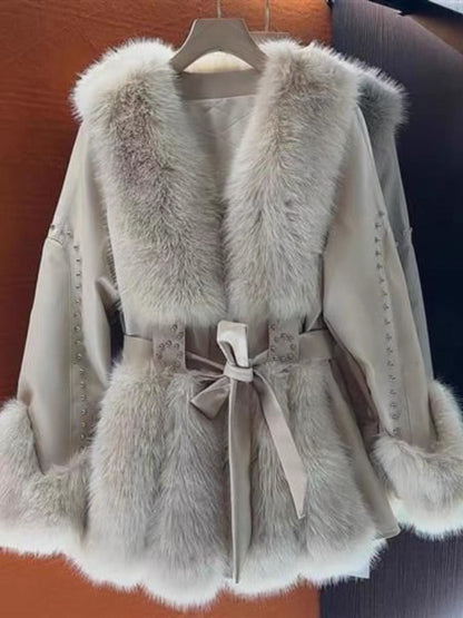 Womens Fur Coat