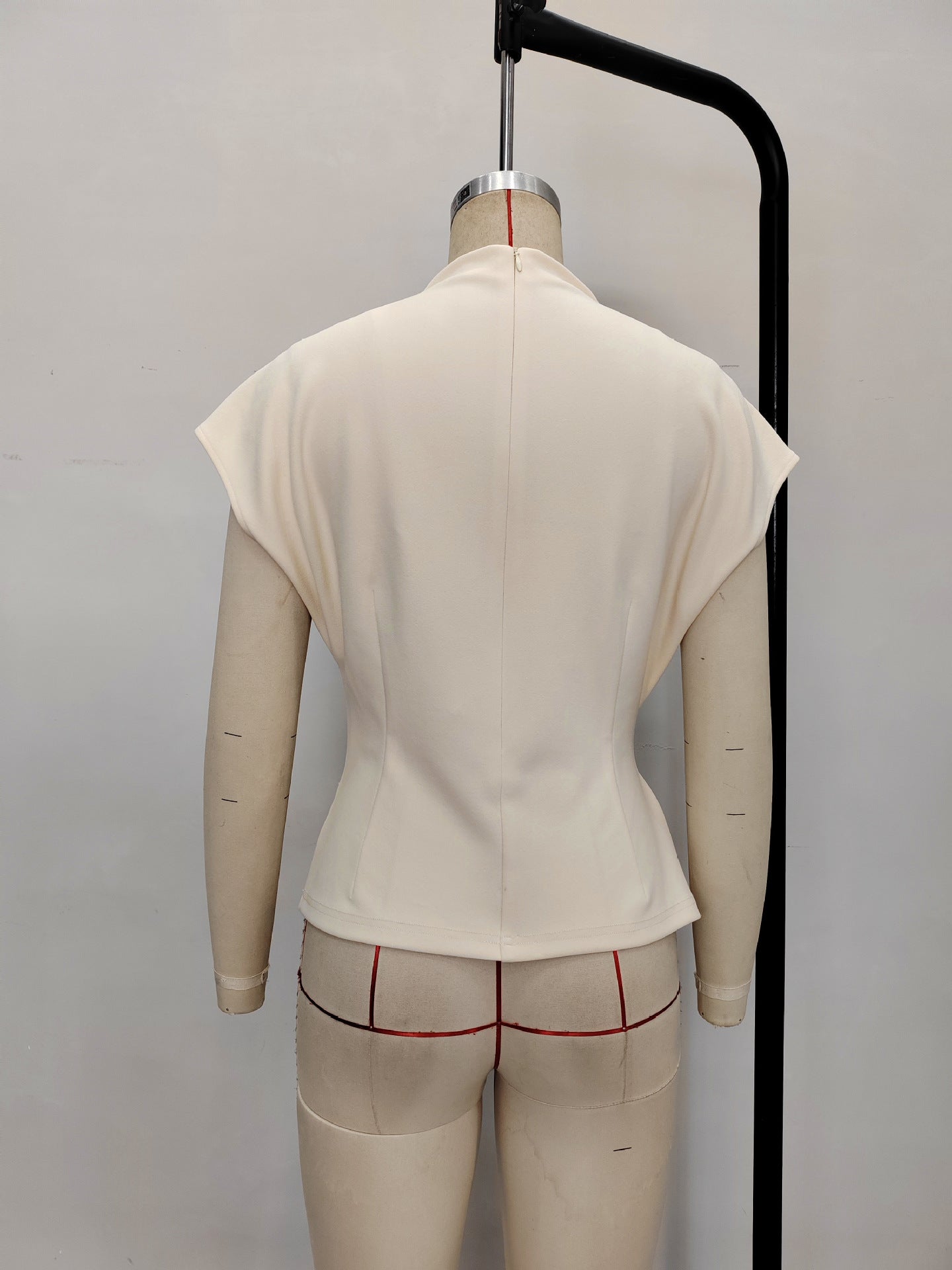 Womens Half High Collar Top