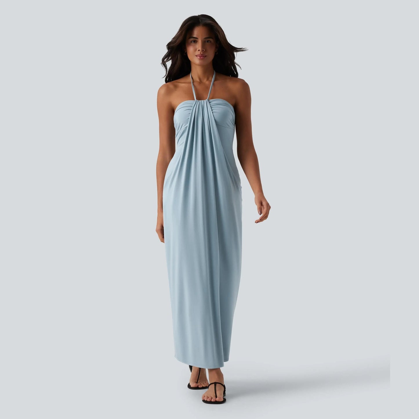 Womens Halter Neck Bodycon Dress
