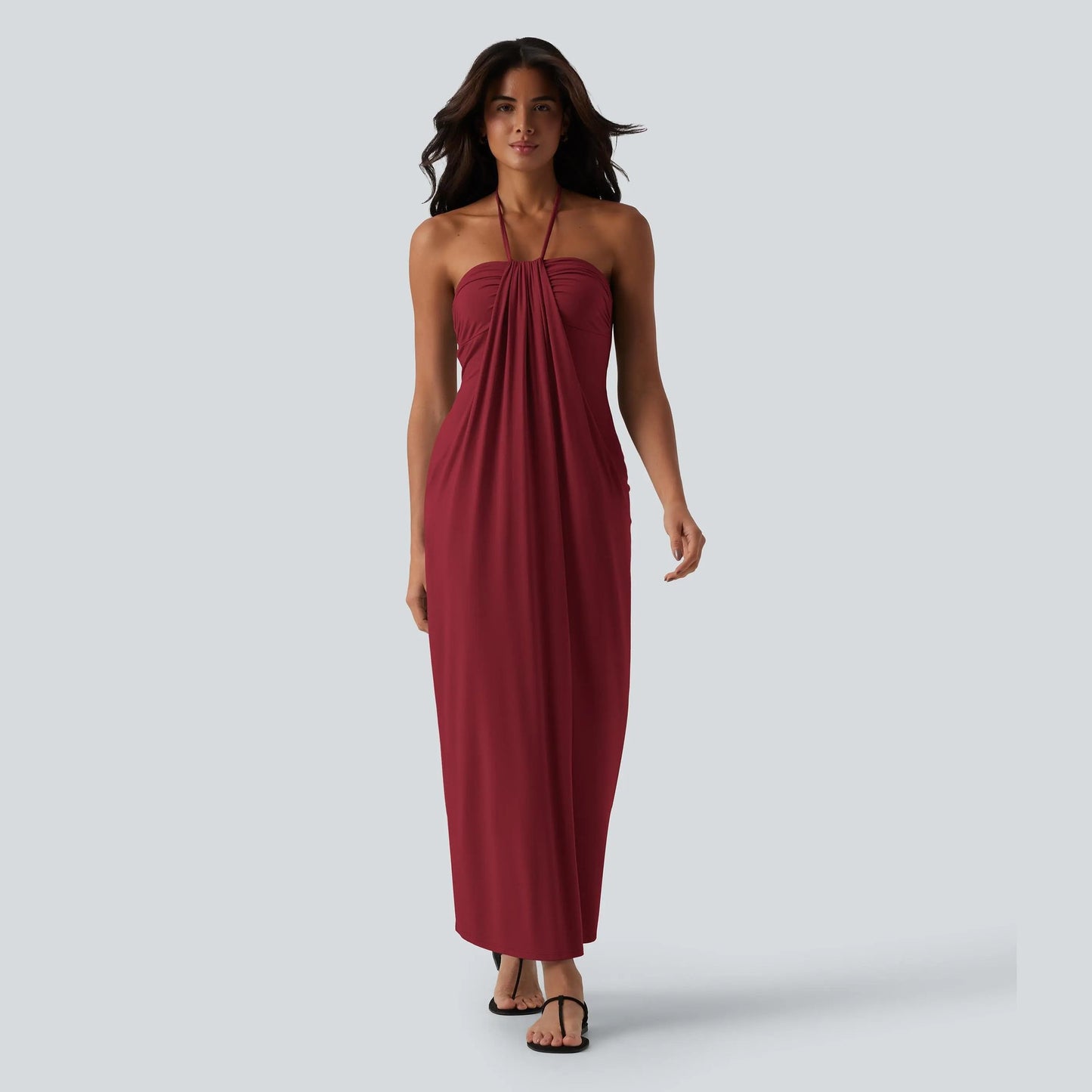 Womens Halter Neck Bodycon Dress