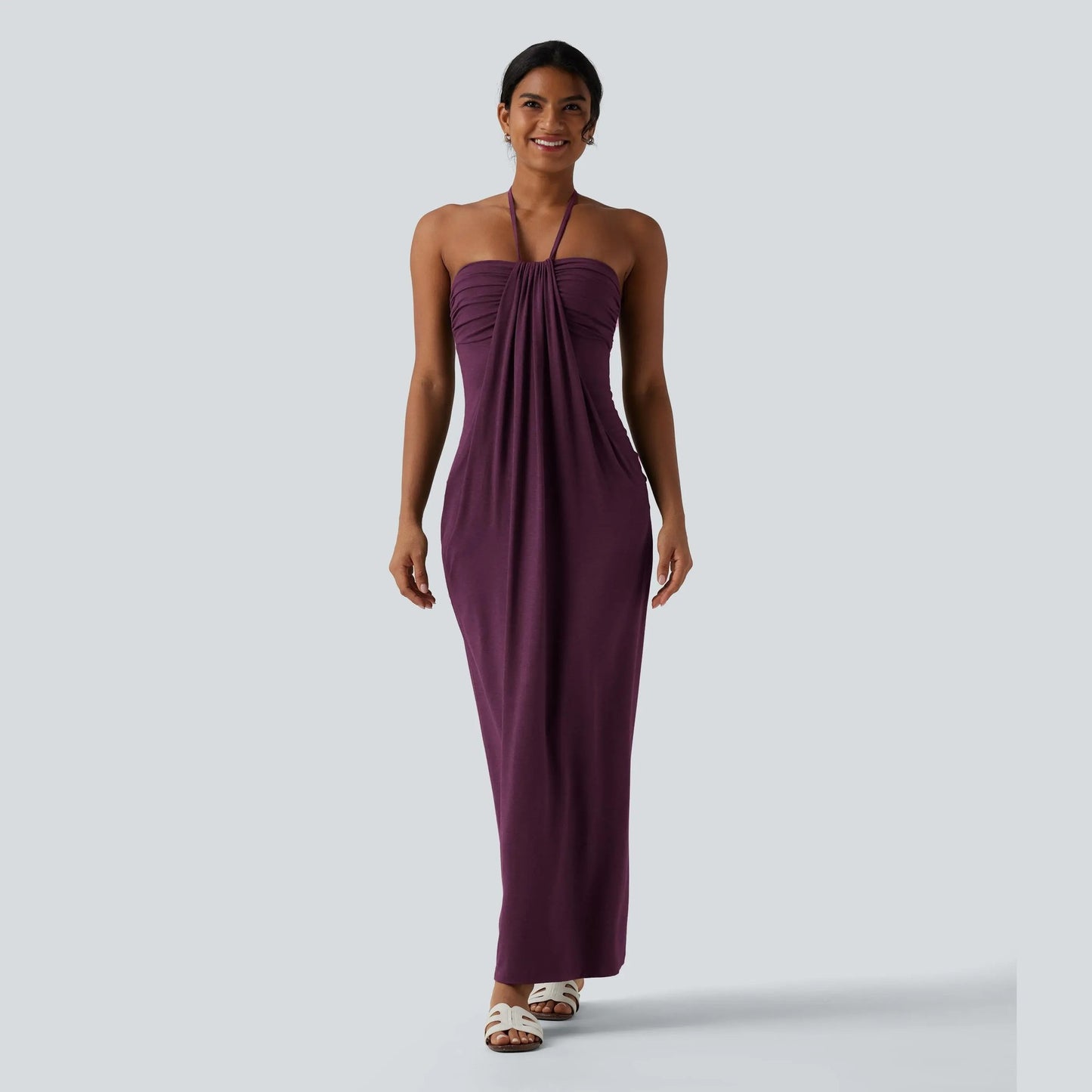 Womens Halter Neck Bodycon Dress
